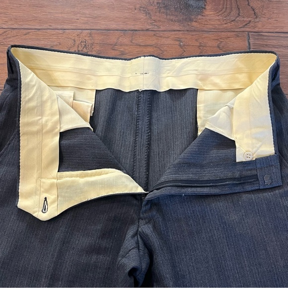 VTG 60's 70's Cricketeer ZCMI Men's Suit USA Jacket 40S Pants 36X32 Gray Blue - Picture 16 of 16